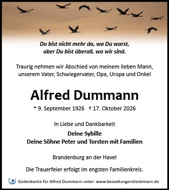 Profilbild von Alfred Dummann