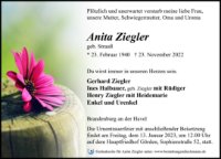 eine Anzeige