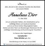 eine Anzeige