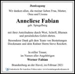 eine Anzeige