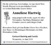 eine Anzeige