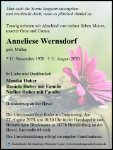eine Anzeige