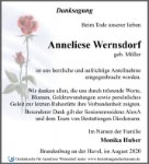 eine Anzeige
