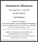 eine Anzeige