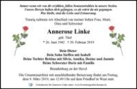 eine Anzeige