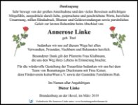 eine Anzeige