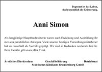 eine Anzeige
