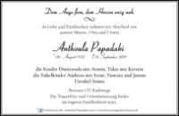 eine Anzeige