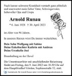 eine Anzeige