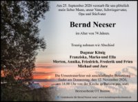 eine Anzeige