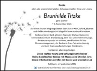 eine Anzeige