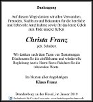 eine Anzeige