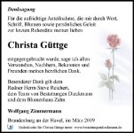 eine Anzeige