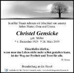 eine Anzeige