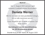 eine Anzeige