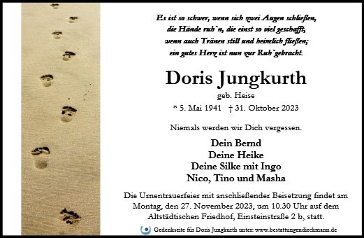 Profilbild von Doris Jungkurth