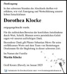 eine Anzeige