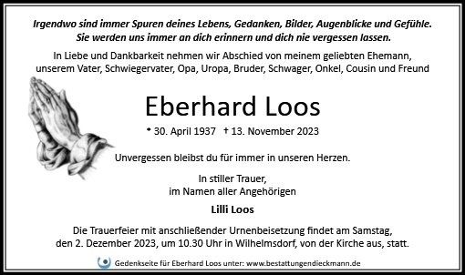Profilbild von Eberhard Loos