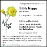 eine Anzeige