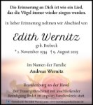 eine Anzeige
