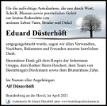 eine Anzeige