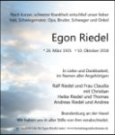 eine Anzeige