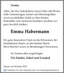 eine Anzeige