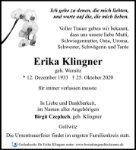 eine Anzeige