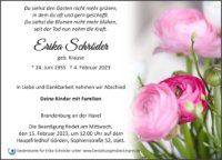 eine Anzeige
