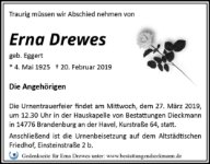 eine Anzeige