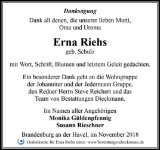 eine Anzeige