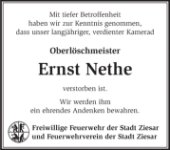 eine Anzeige