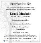 eine Anzeige