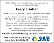 eine Anzeige