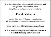 eine Anzeige