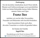 eine Anzeige