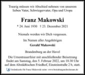 eine Anzeige