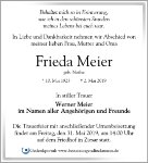 eine Anzeige