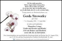 eine Anzeige