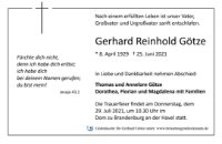 eine Anzeige