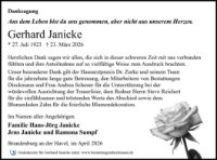 eine Anzeige