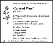 eine Anzeige