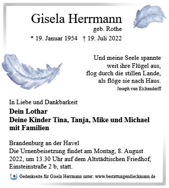Profilbild von Gisela Herrmann