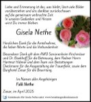 eine Anzeige