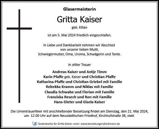 Profilbild von Gritta Kaiser