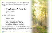 eine Anzeige