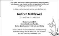 eine Anzeige