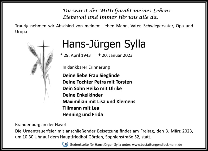Profilbild von Hans-Jürgen Sylla