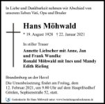 eine Anzeige