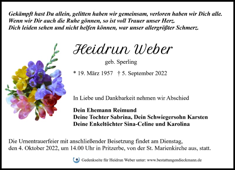 Profilbild von Heidrun Weber